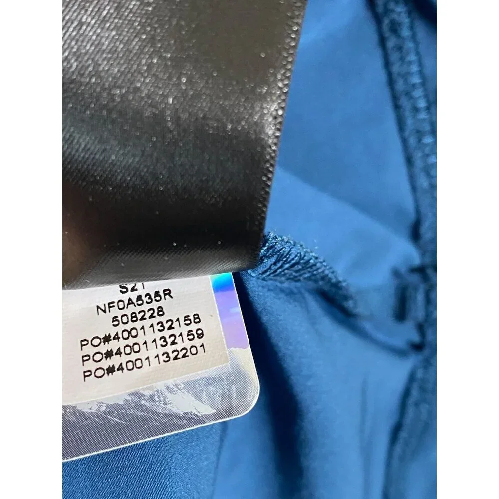 The North Face Nylon Blend‎ Short sleeve Shirt Men Size XXL Blue Outdoor Fishing